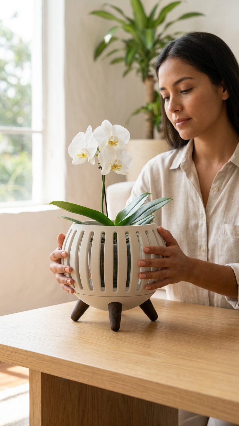 Amelia - Maceta para Orquídeas