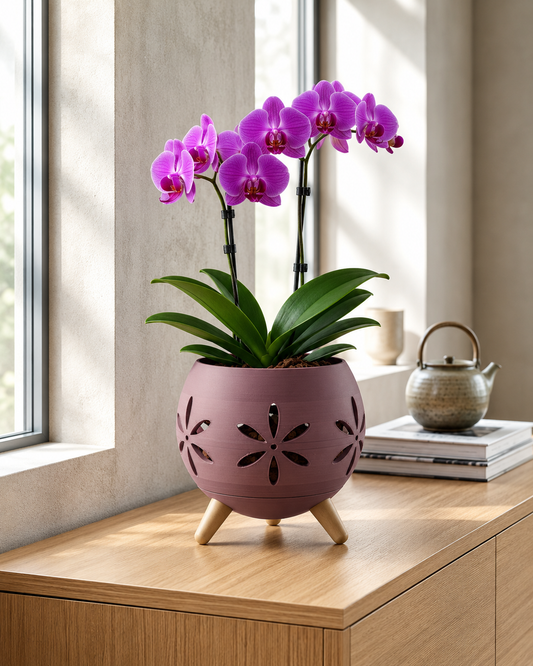 Amelia-Flor - Maceta para Orquídeas (Copia)