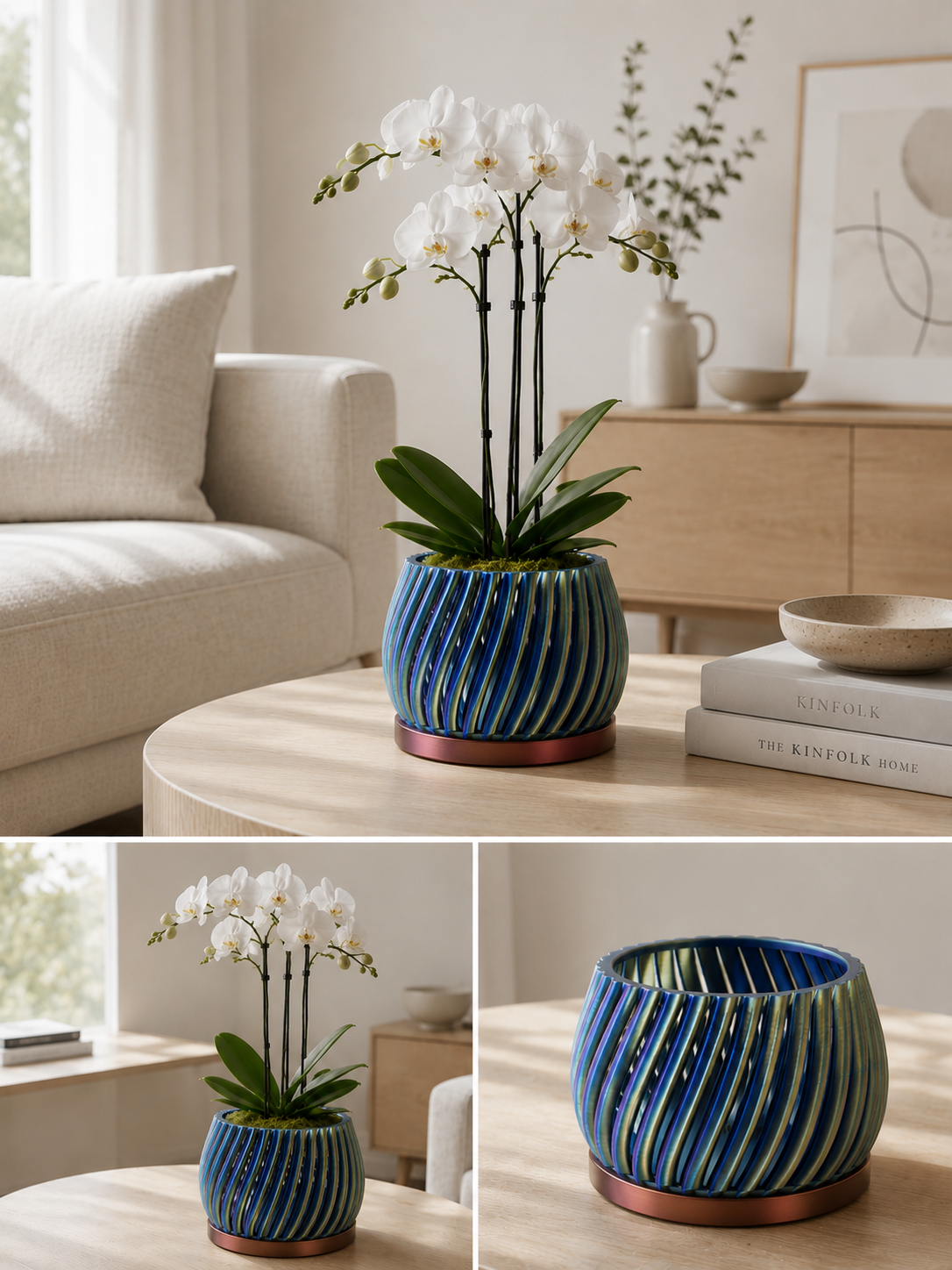 Helena Twist - Maceta para Orquídeas