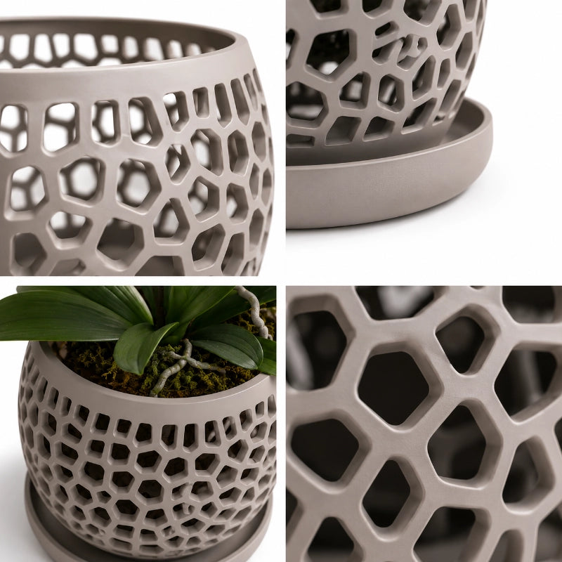 Voronoi - Maceta para Orquídeas