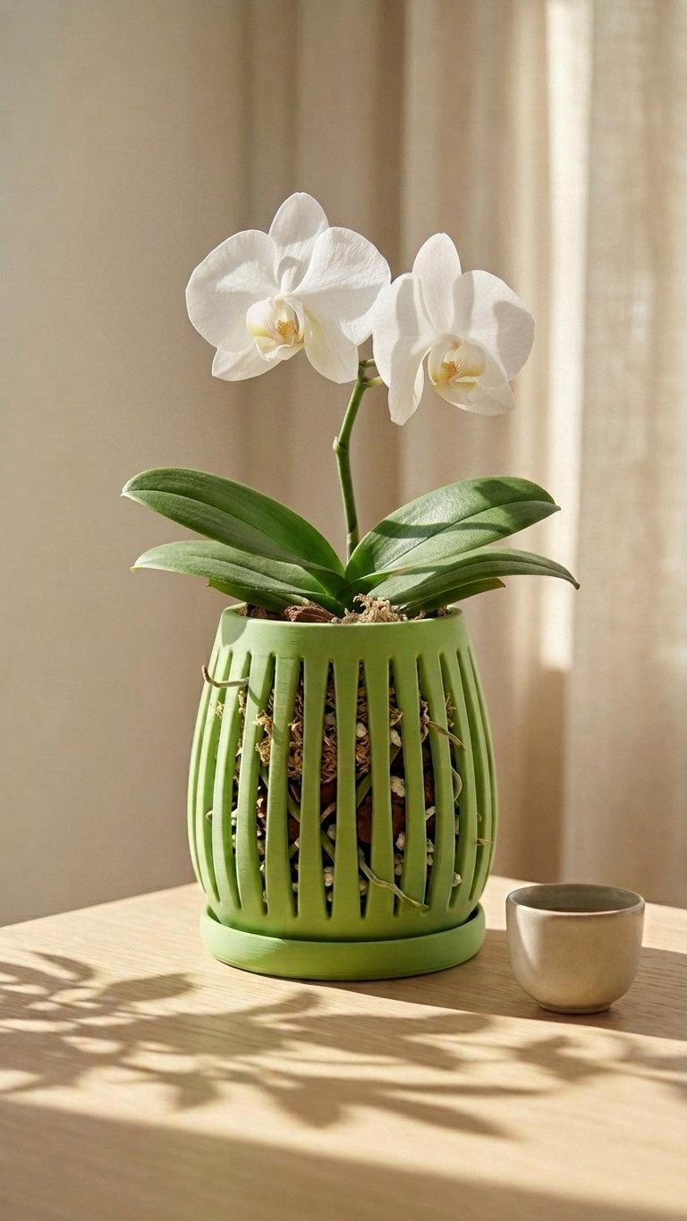 Máxima - Maceta para Orquídeas con Ventilación 360°